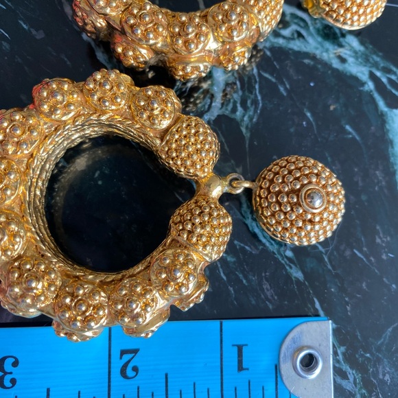 Christian Lacroix Door Knocker Earrings - Picture 8 of 8